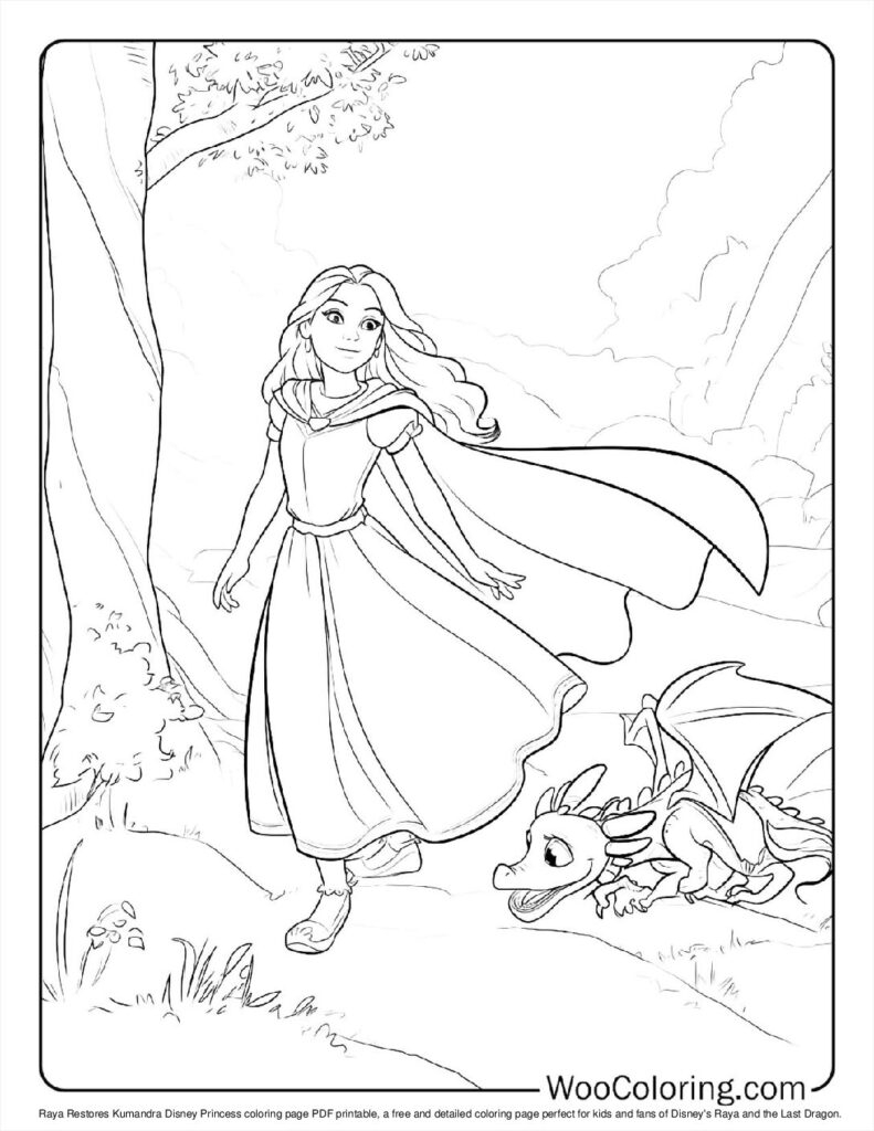 princess coloring book free