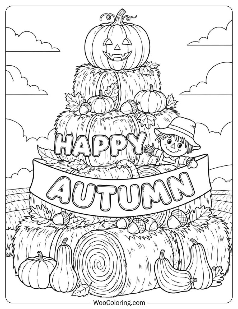 coloring pages for fall printable