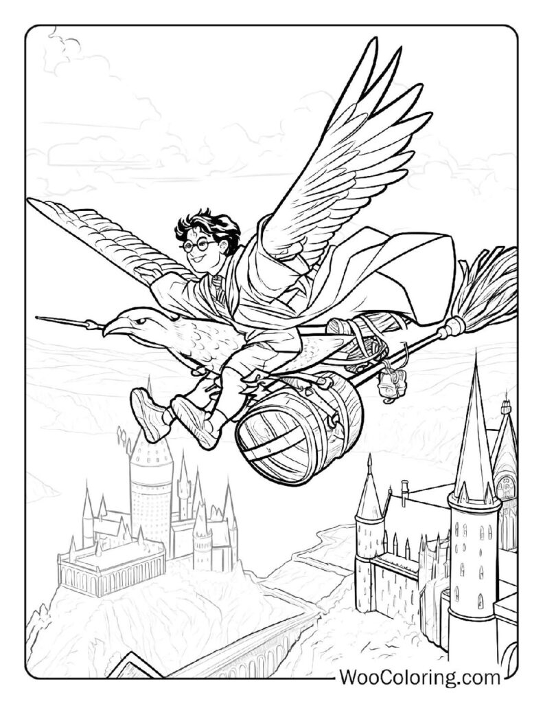 100 Harry Potter Coloring Pages Free PDF To Print Woo Coloring