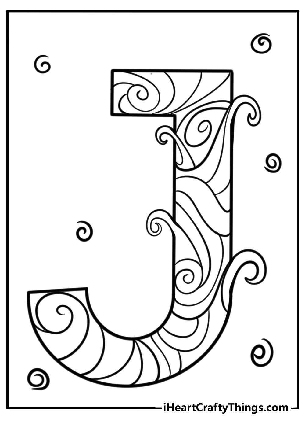 15 Letter J Coloring Pages Free Printables For Toddlers 