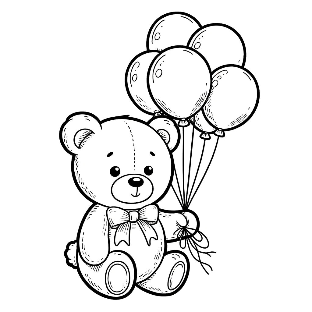15 Teddy Bear Coloring Pages Teddy Bears Cute Teddy Bear Coloring Bear Coloring Stuffed Bear Coloring Cute Teddy Bear Gift Etsy Denmark