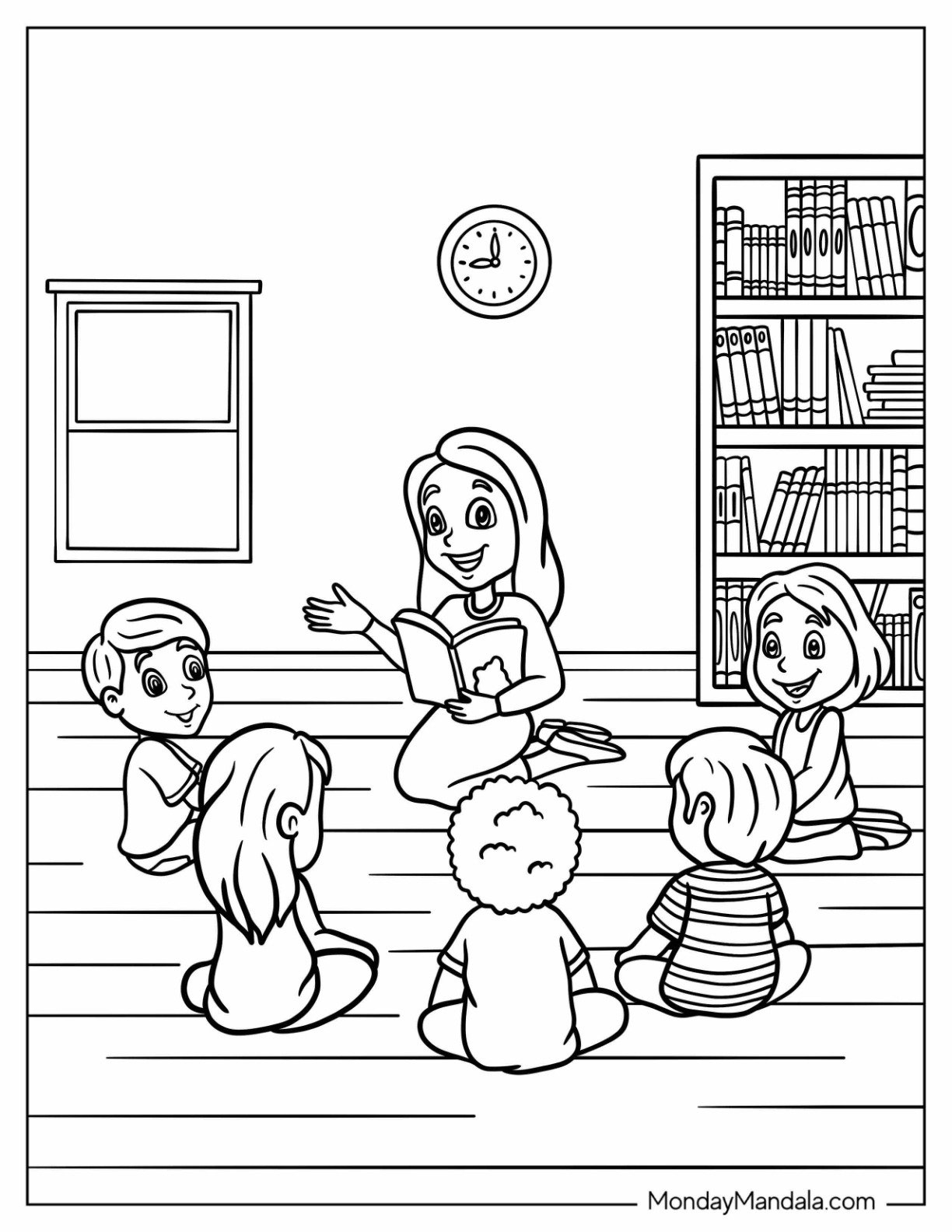 Coloring Pages Of Schools Kitten Printable