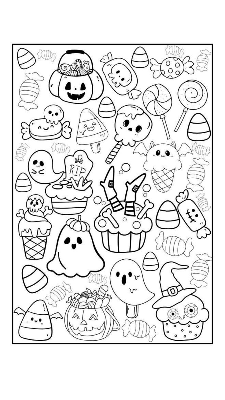 coloring sheets halloween printable