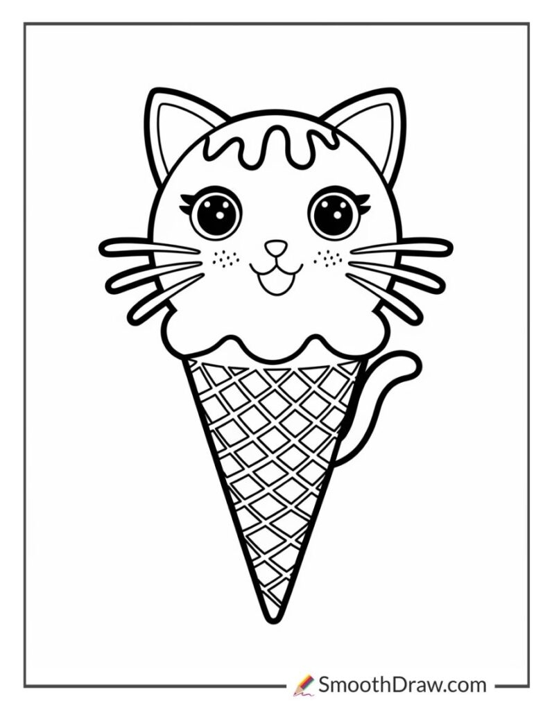ice cream coloring pages