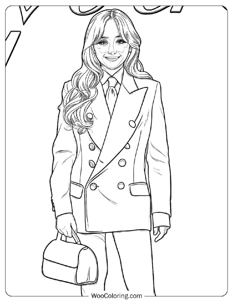 sabrina carpenter coloring pages