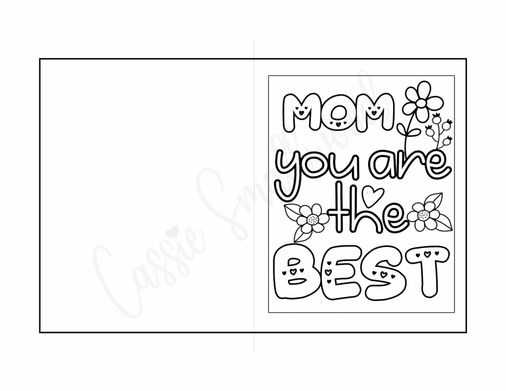 26 Unique Printable Mother s Day Cards To Color PDF Cassie Smallwood