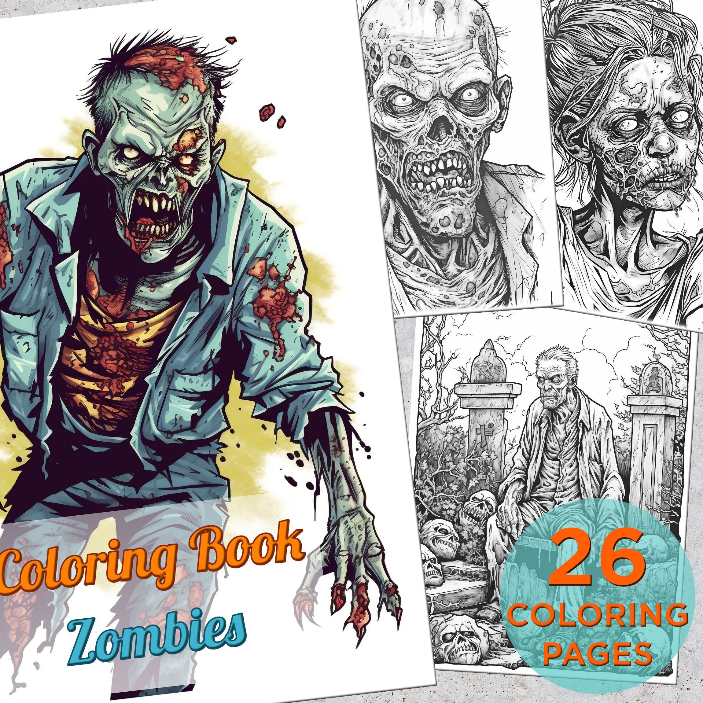 26 Zombie Coloring Pages Adults Printable Grayscale Coloring Book Coloring Pages For Adults Printable Zombie Digital Coloring Book Etsy 26 Zombie Coloring Pages Adults Printable Grayscale Coloring Book Coloring Pages For Adults Printable Zombie Digital Coloring Book Etsy