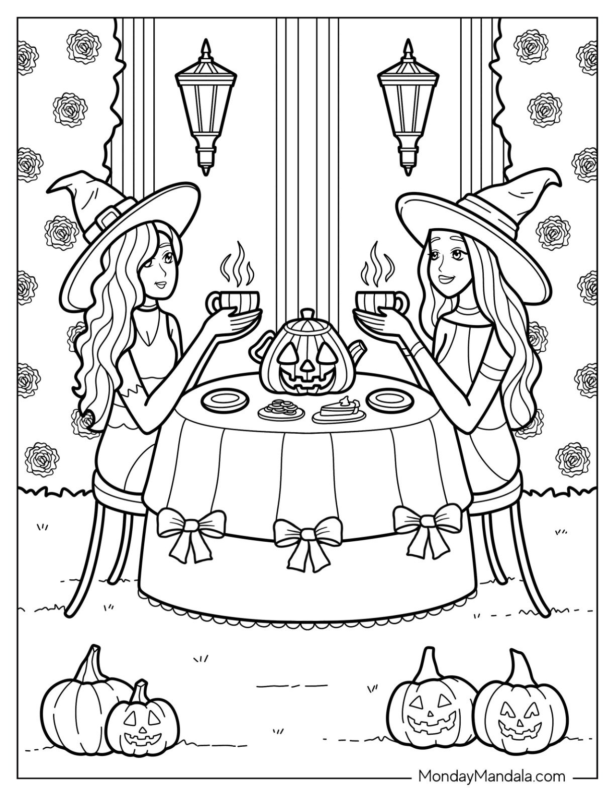 28 Witch Coloring Pages Free PDF Printables 
