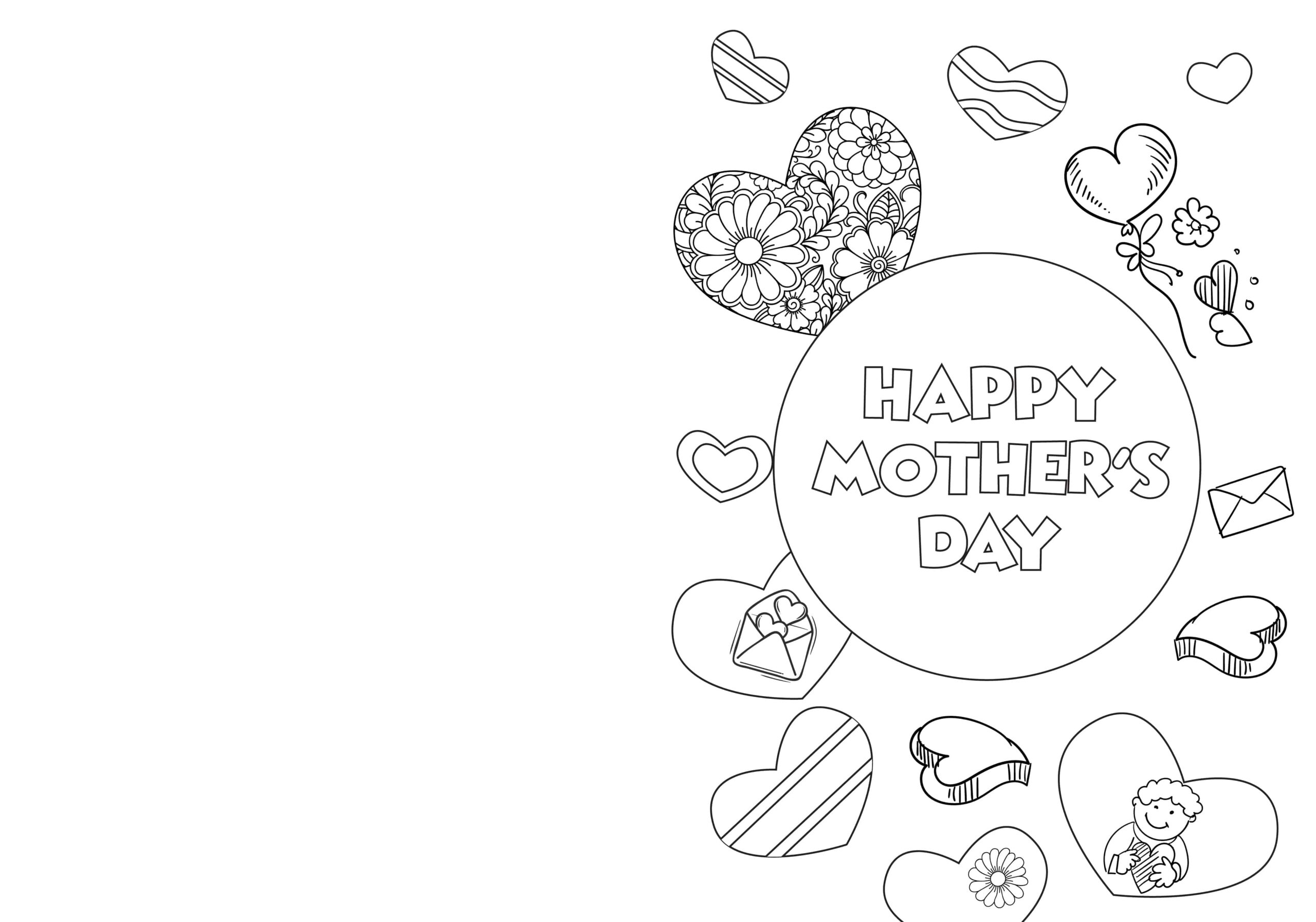 mothers day card printable