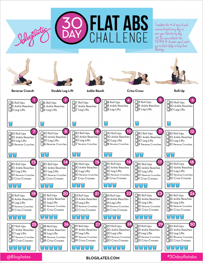 30 day exercise challenge