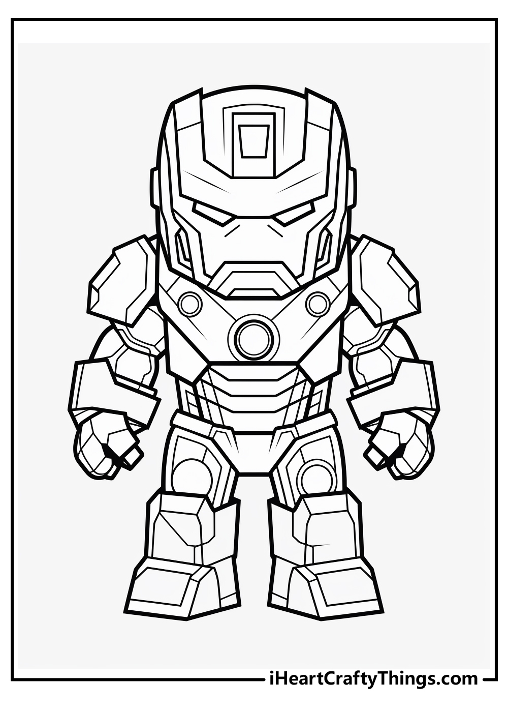 iron man coloring sheets