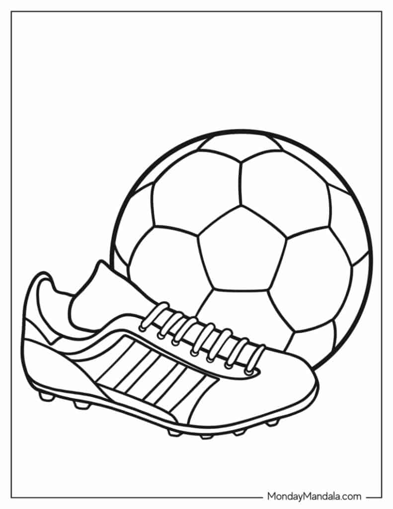 football coloring pages printable football coloring pages printable