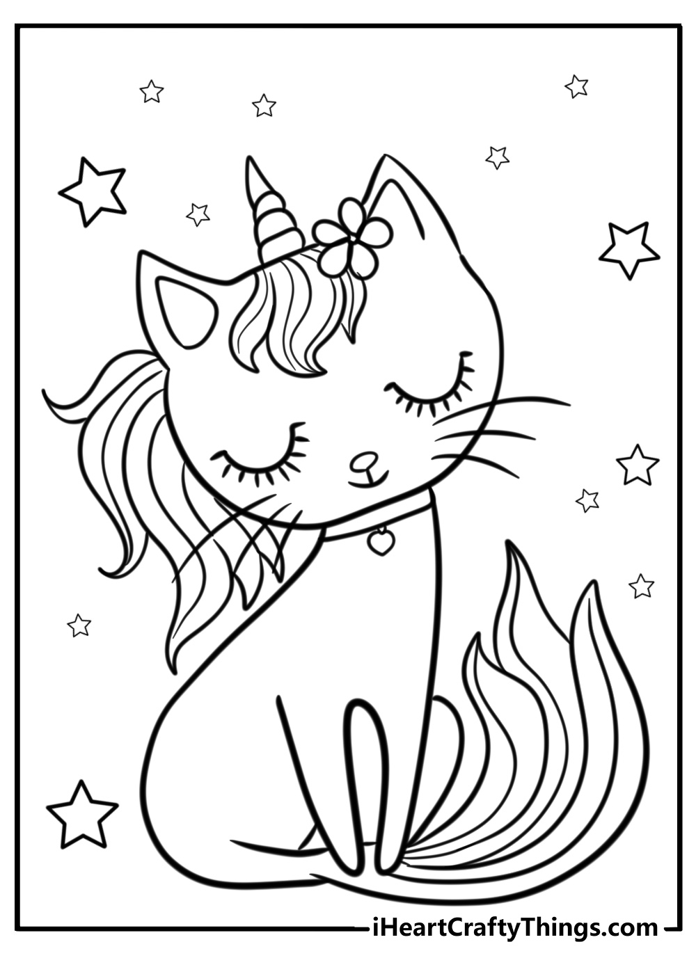 31 New Unicorn Cat Coloring Pages 100 Free To Print 