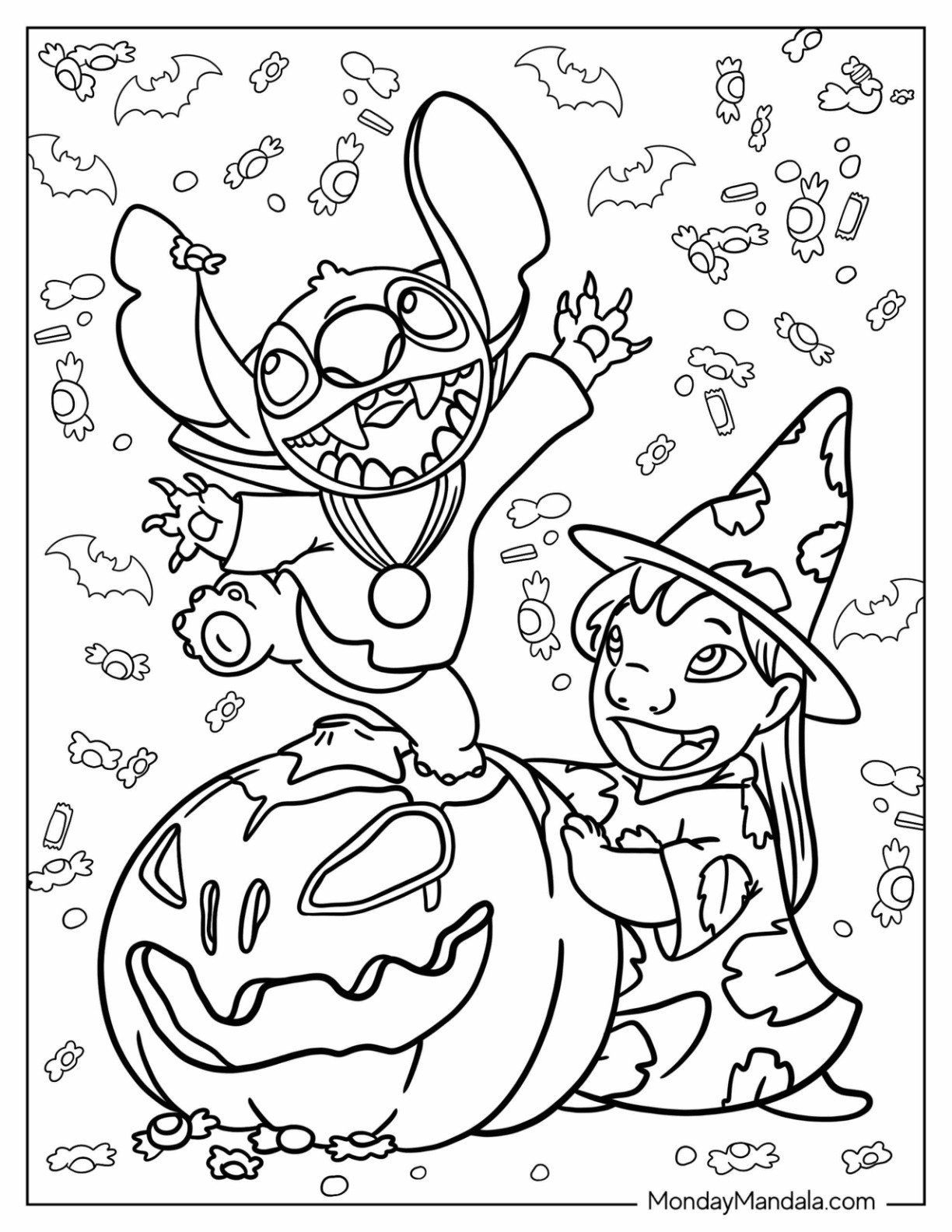 free halloween coloring pages printable