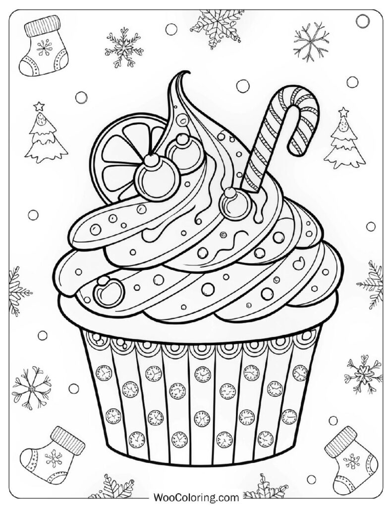 34 Cupcake Coloring Pages Free PDF To Print Woo Coloring