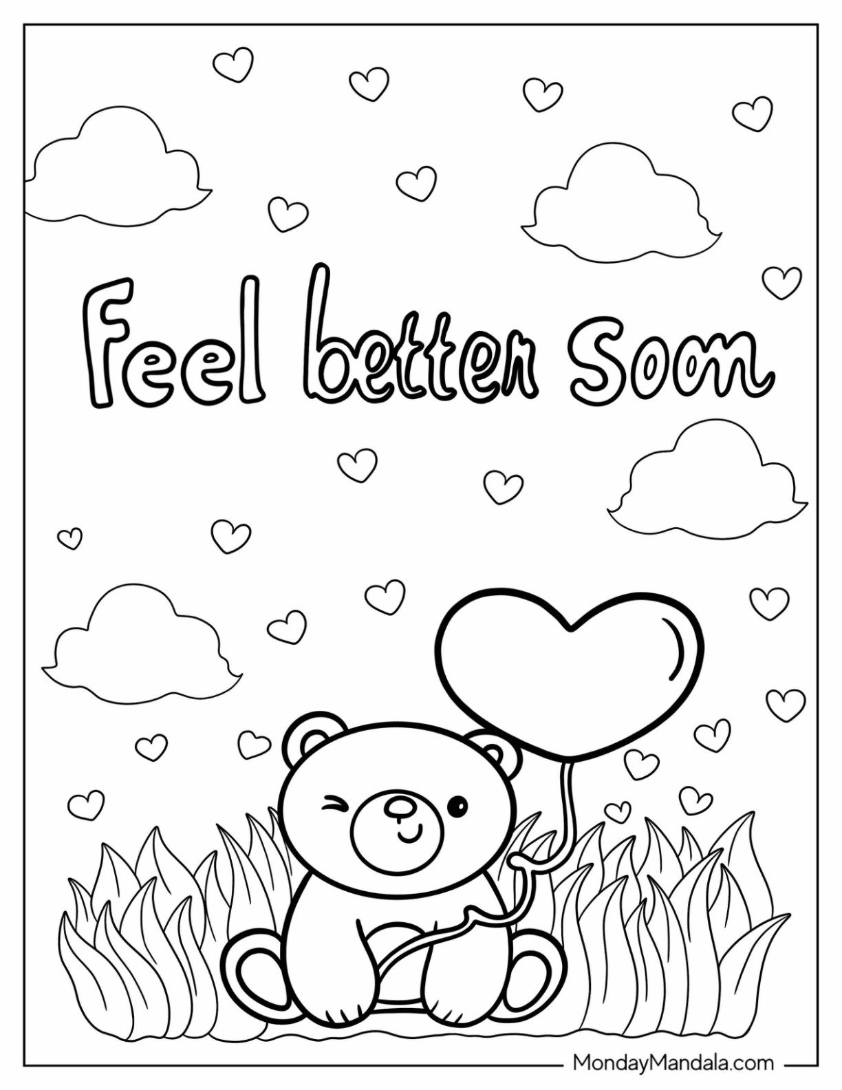 34 Get Well Soon Coloring Pages Free PDF Printables 34 Get Well Soon Coloring Pages Free PDF Printables