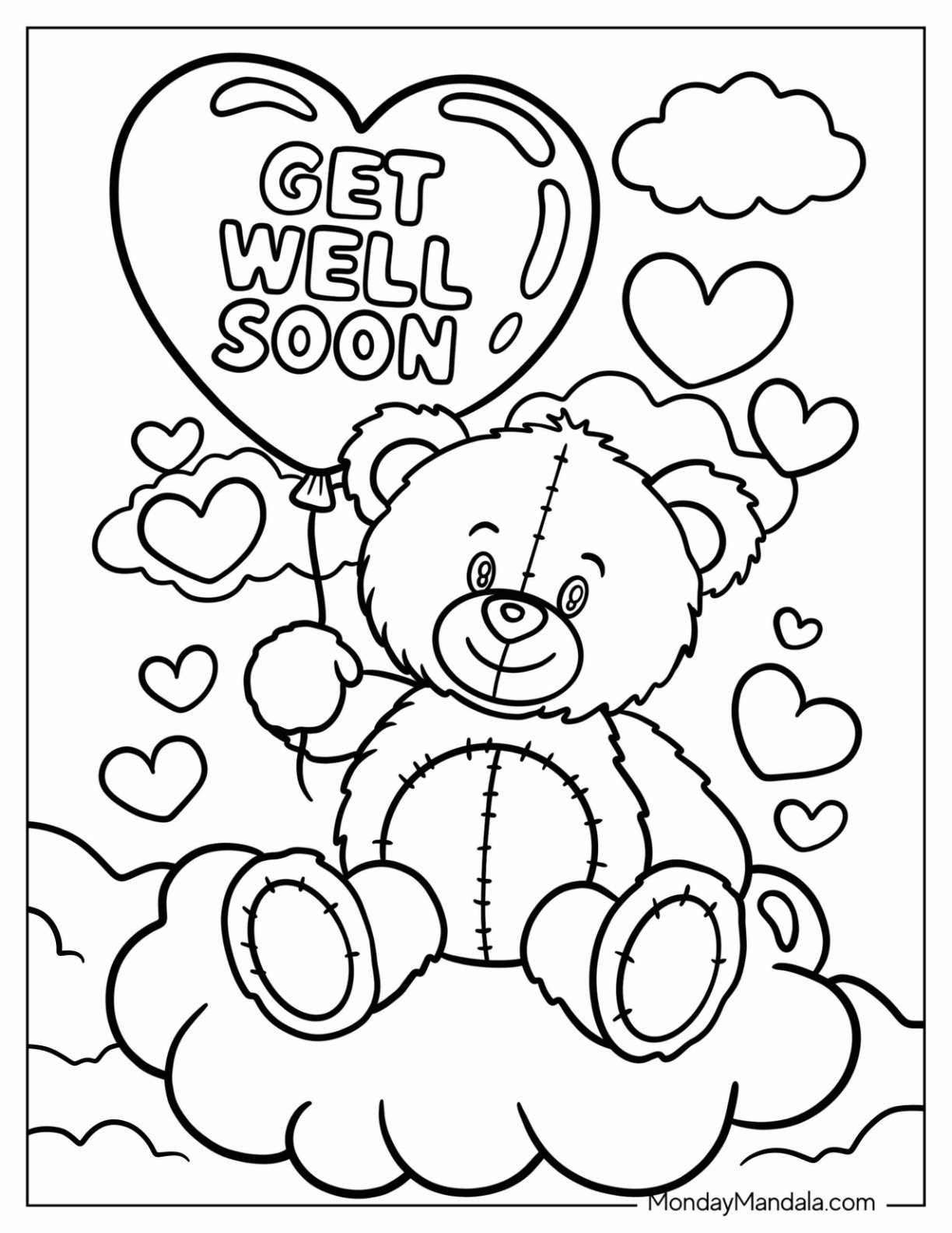 34 Get Well Soon Coloring Pages Free PDF Printables 34 Get Well Soon Coloring Pages Free PDF Printables
