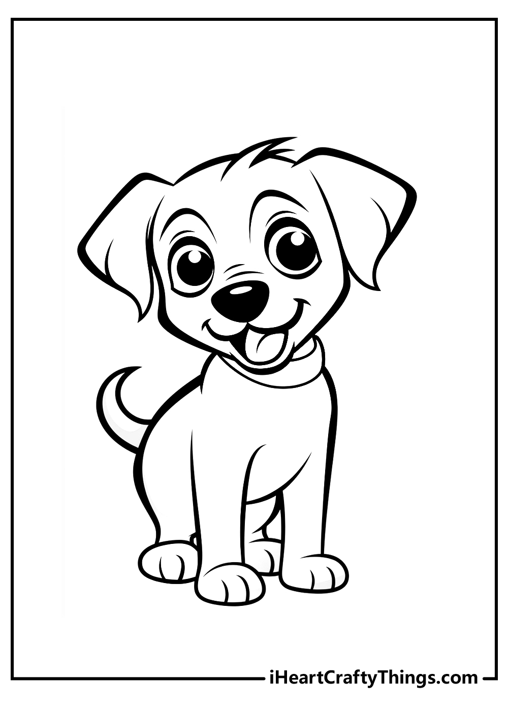 350 Dog Coloring Pages Free PDF Printables For Kids