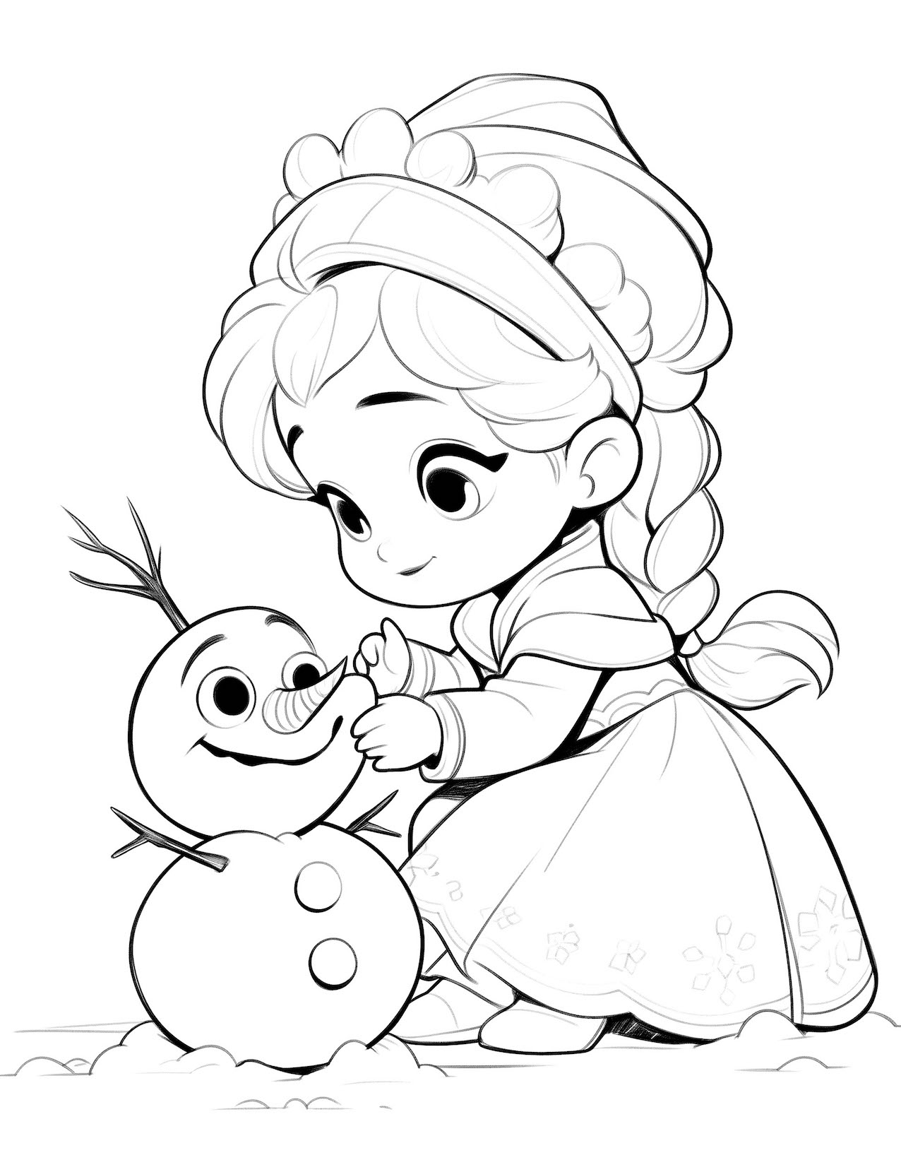 princess printable colouring pages
