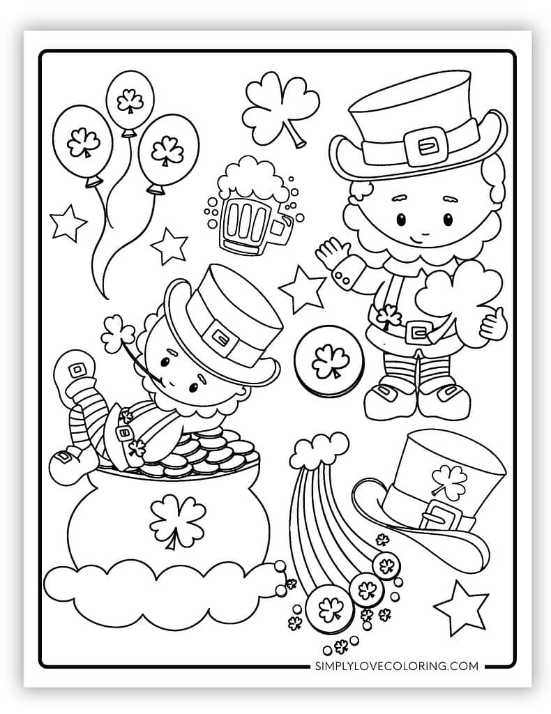 37 St Patrick s Day Coloring Pages Free PDF Printables Simply Love Coloring