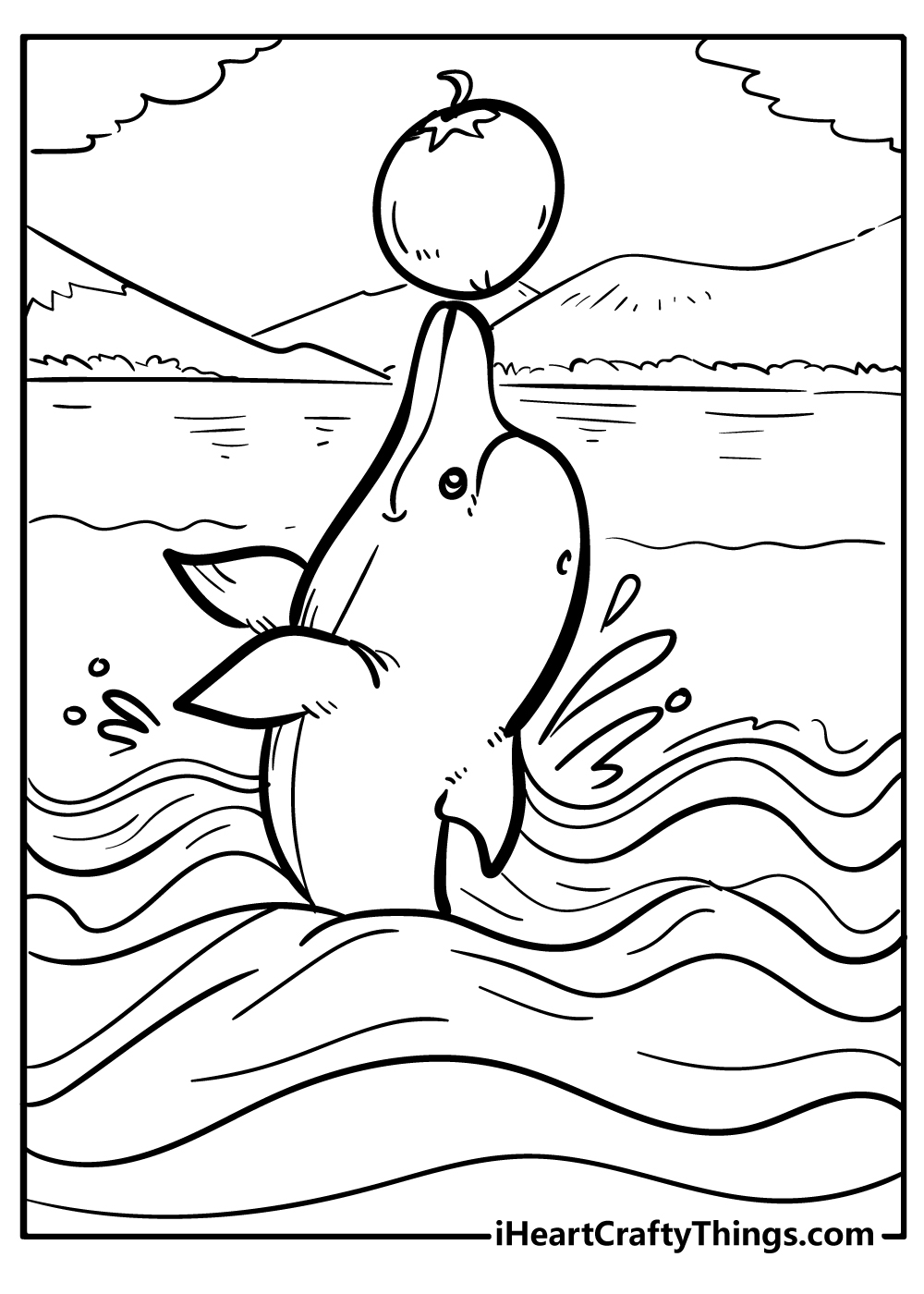 40 Dolphin Coloring Pages 100 Free Printables 40 Dolphin Coloring Pages 100 Free Printables