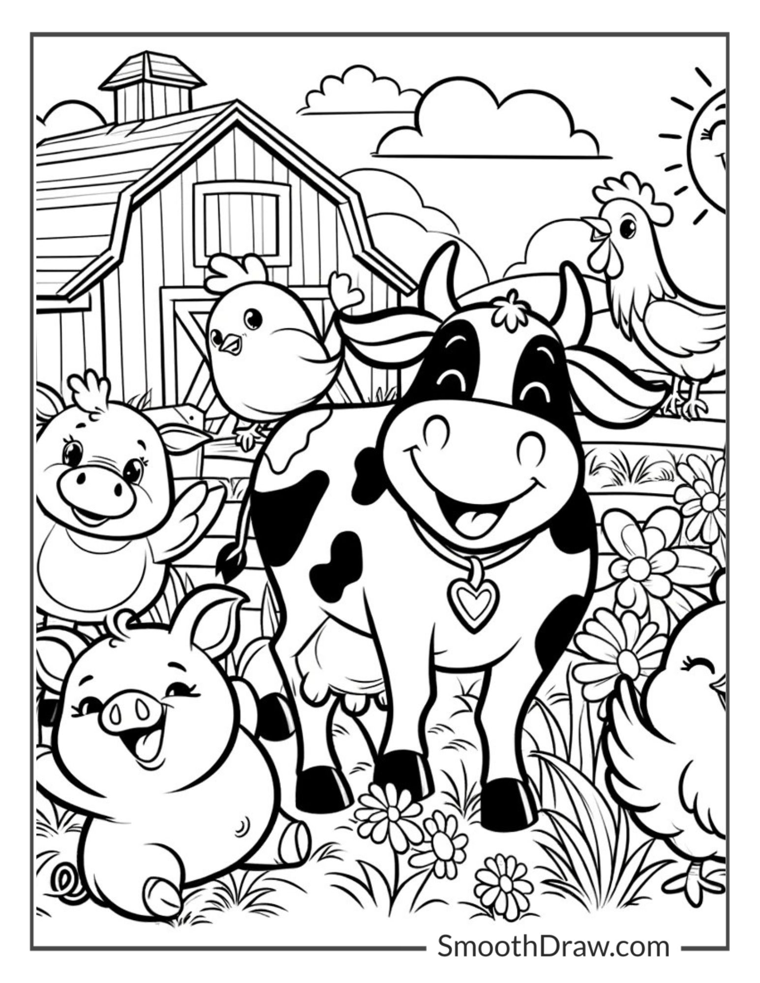 free coloring sheets animals