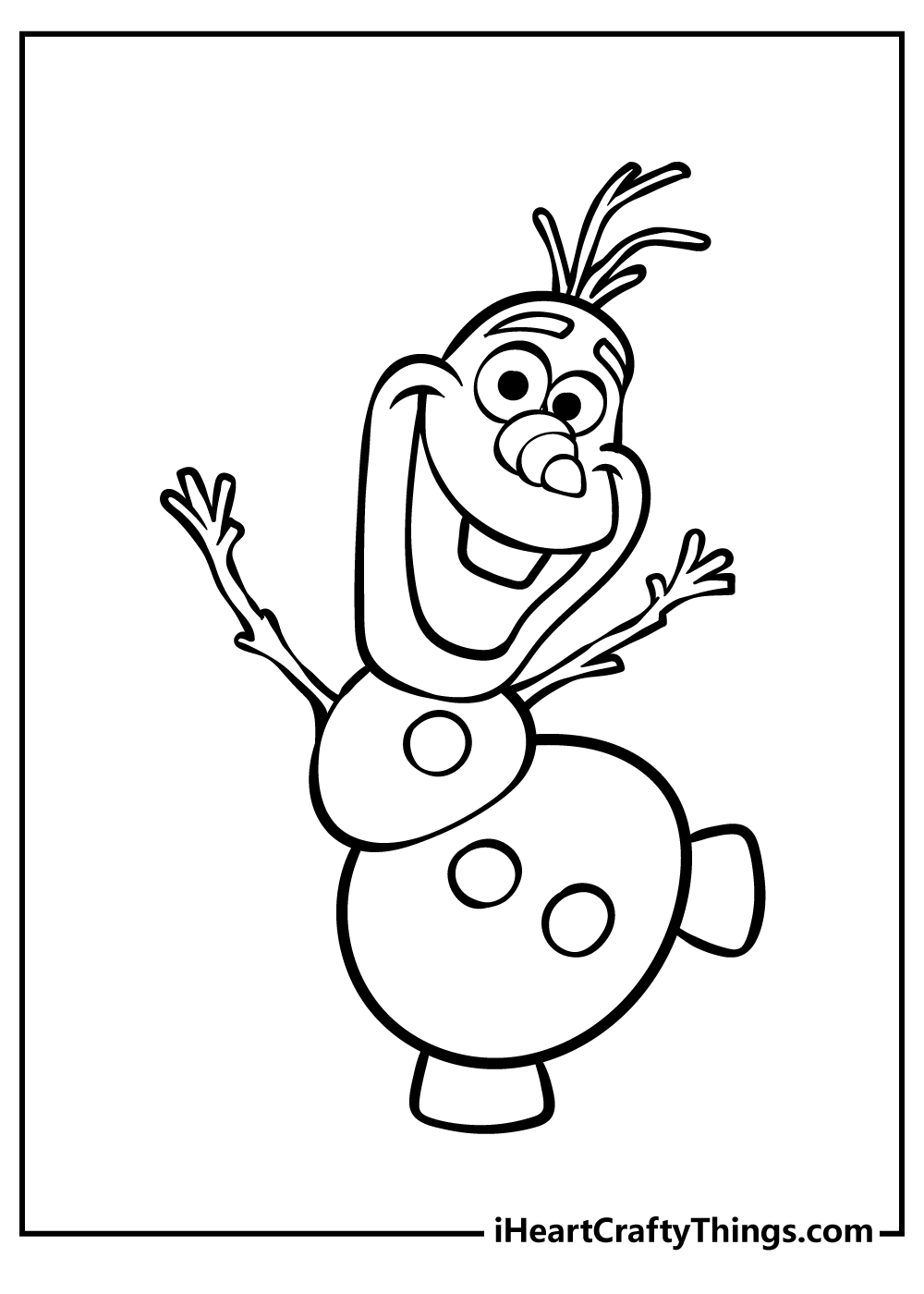 frozen free coloring sheets