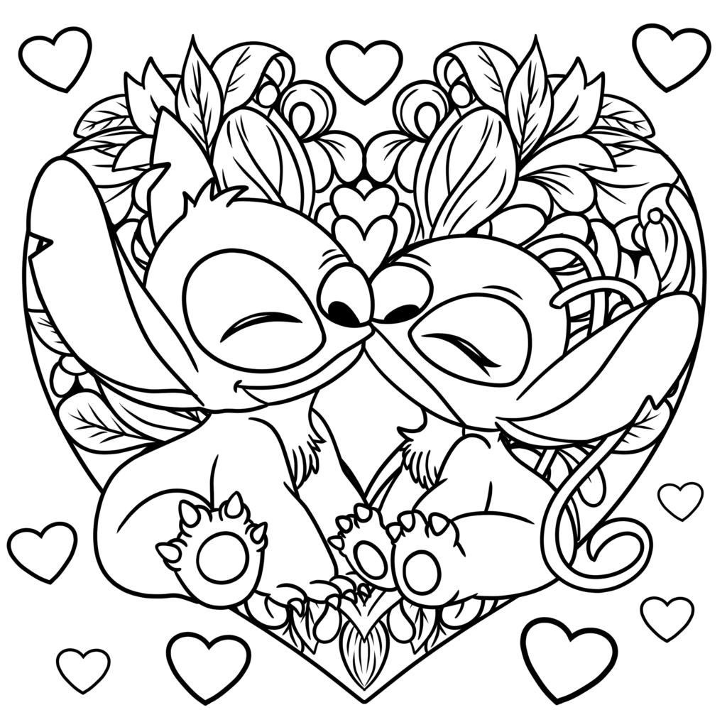 lilo and stitch coloring pages