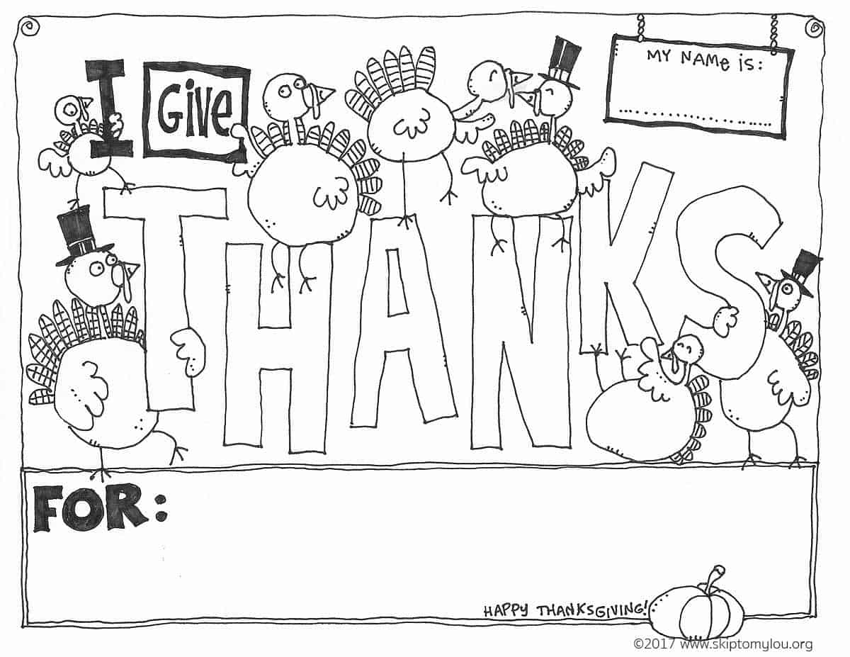thanksgiving coloring pages free pdf