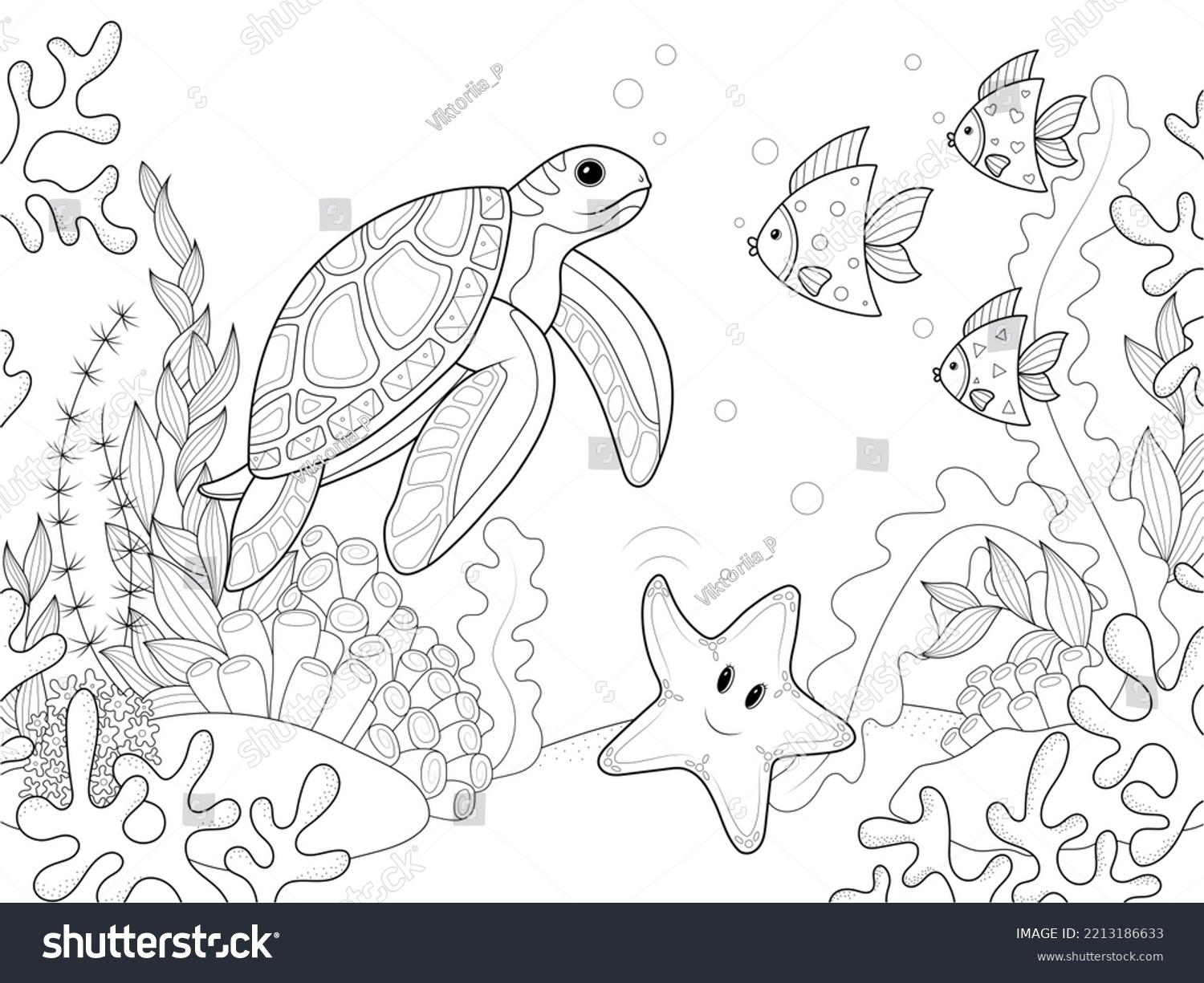 69 Blank Coloring Pages Turtle Royalty Free Images Stock Photos Pictures Shutterstock