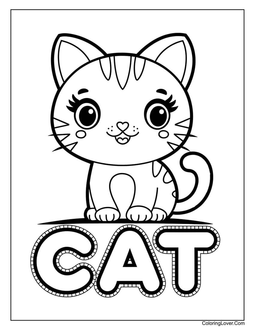 color sheet for preschool
