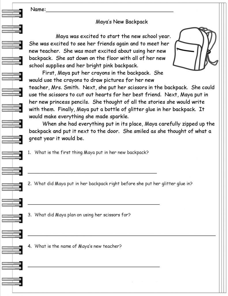 8 Reading Comprehension Kindergarten Ideas Reading Comprehension Kindergarten Reading Comprehension Reading Worksheets