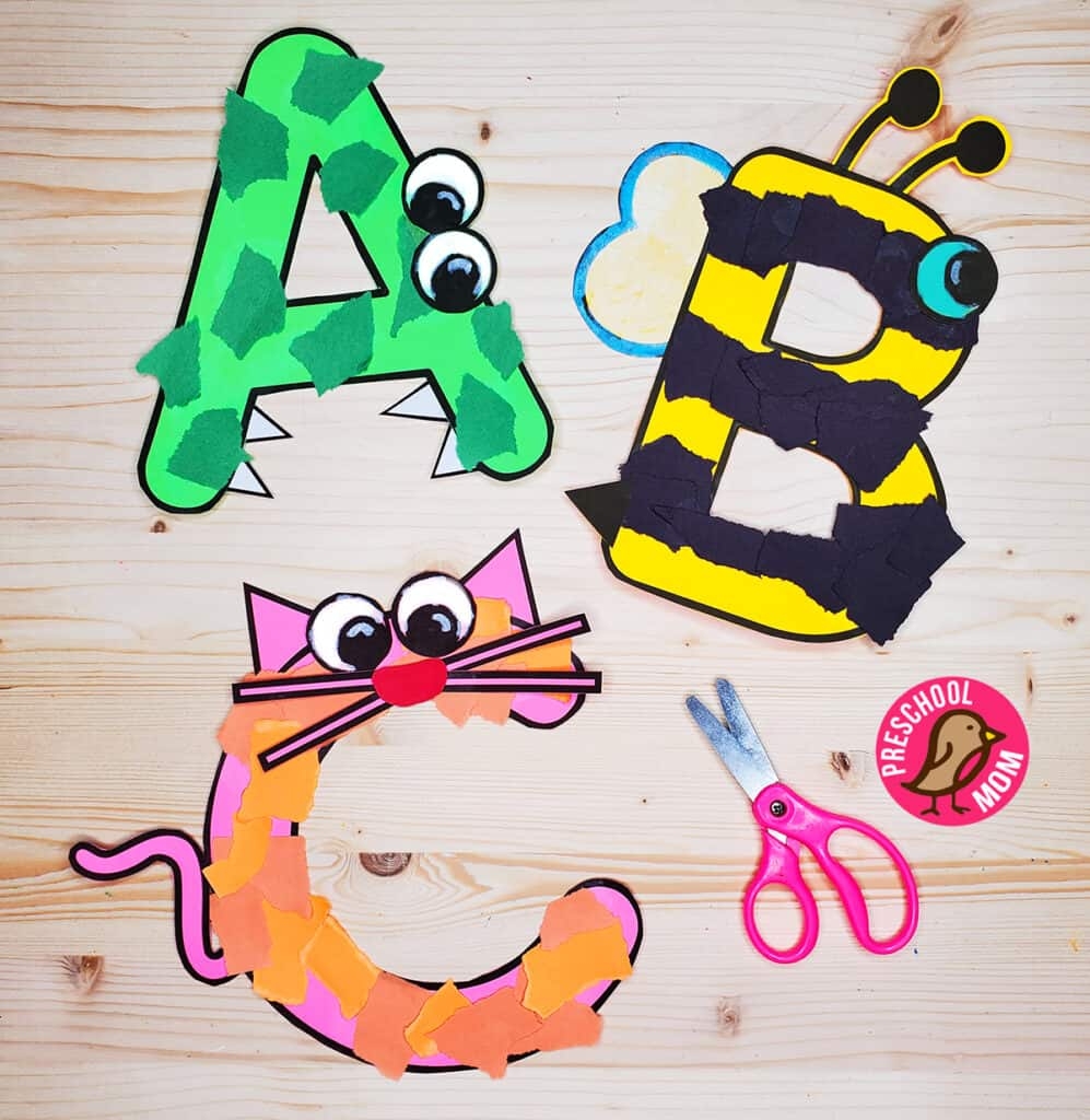 Alphabet Letter Crafts Preschool Mom Alphabet Letter Crafts Preschool Mom