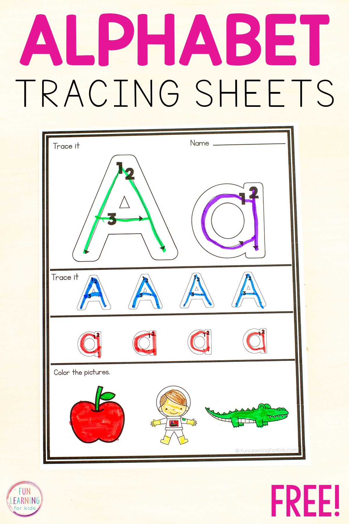 alphabet worksheets printable