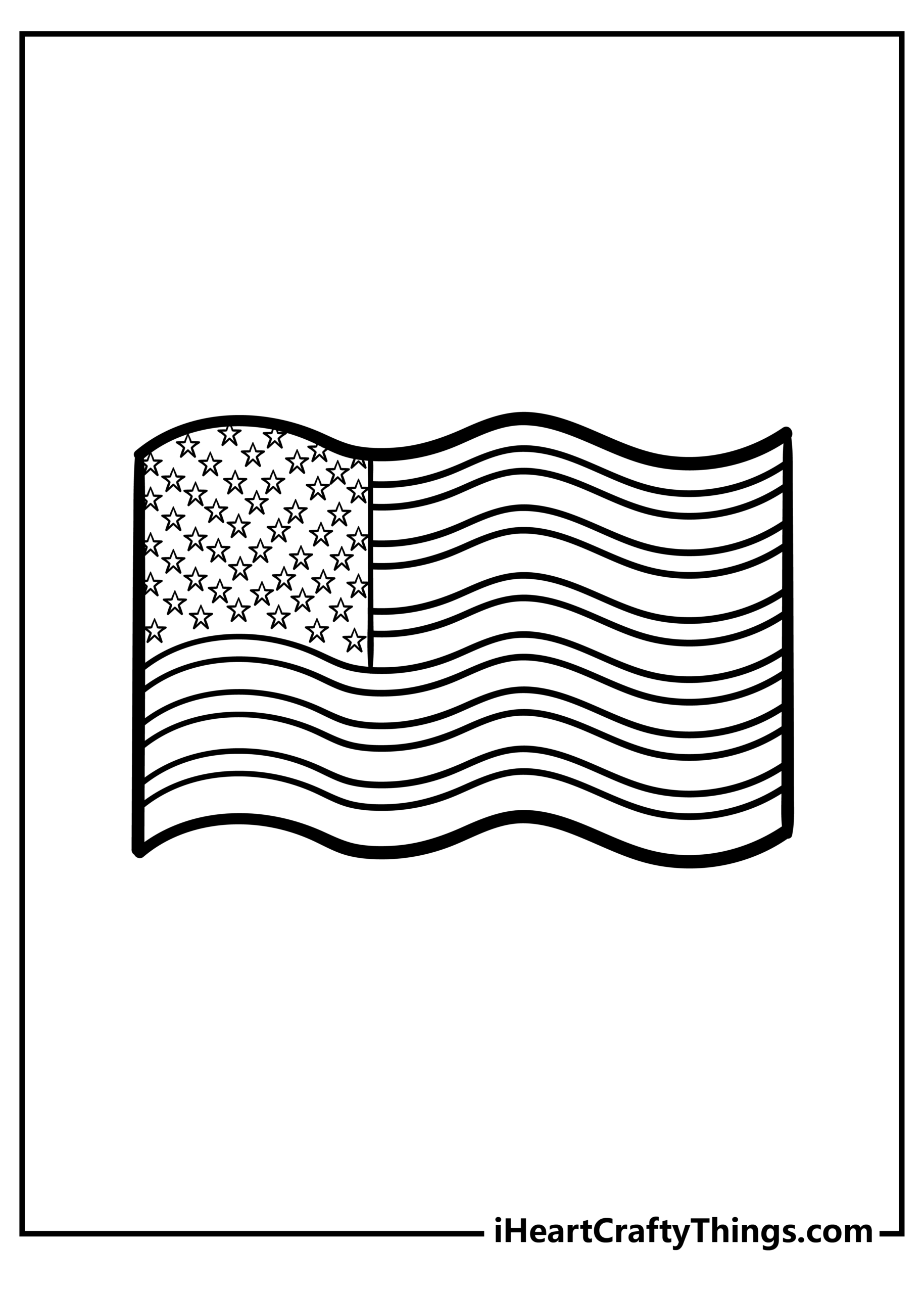 American Flag Coloring Pages 100 Free Printables 