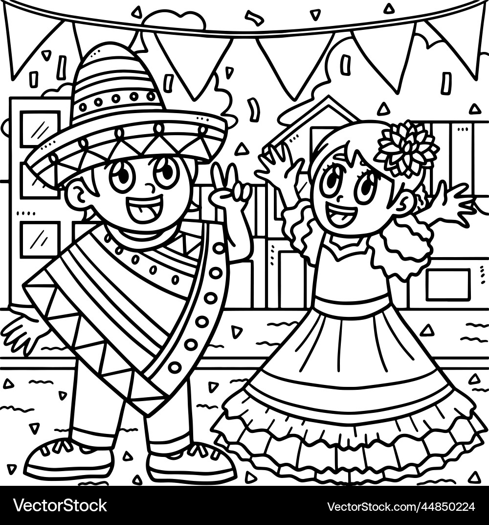 cinco de mayo coloring sheets
