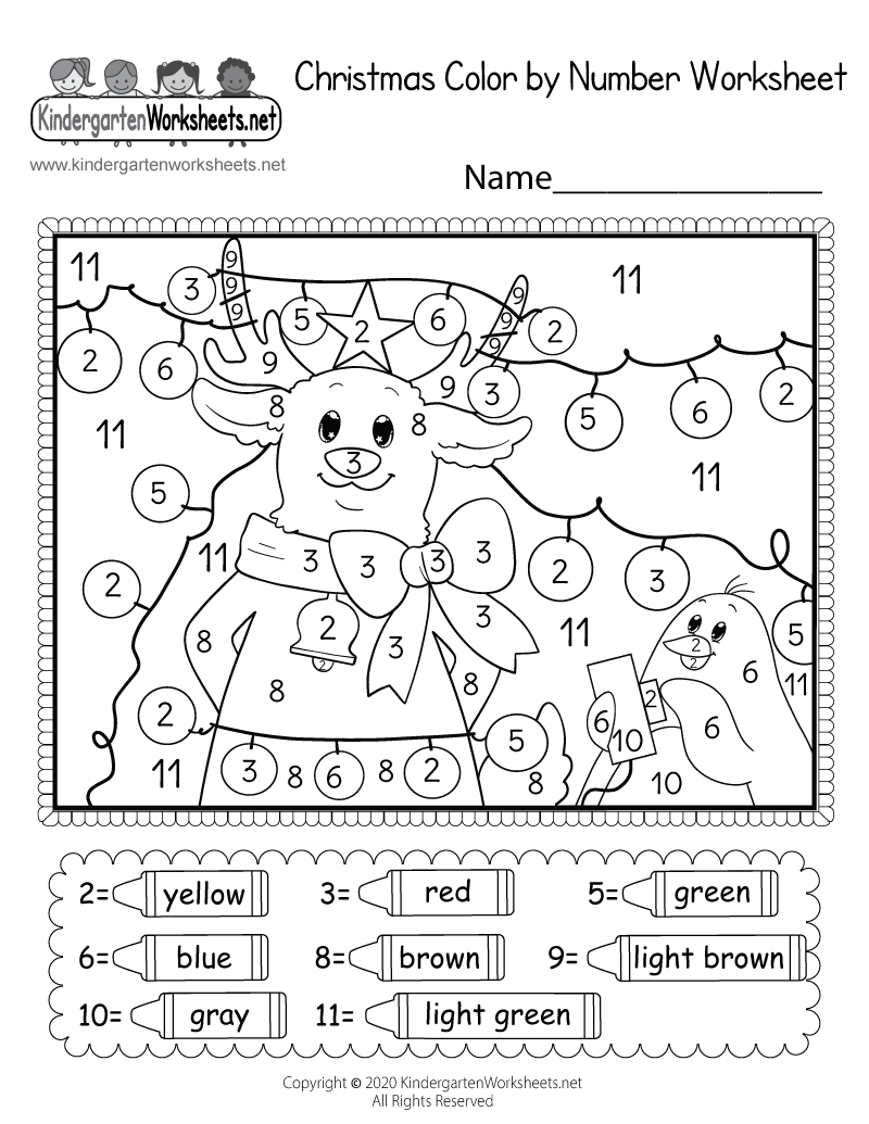 xmas worksheets printable