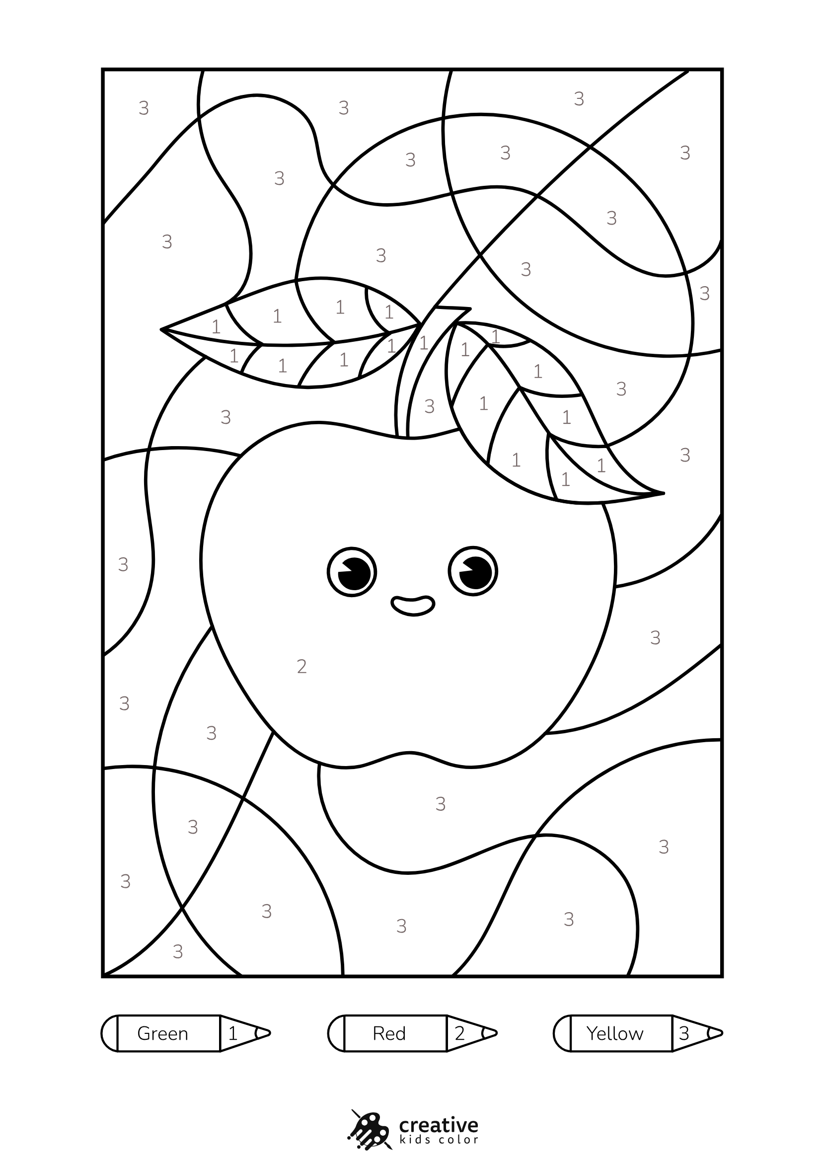 color by number coloring sheets