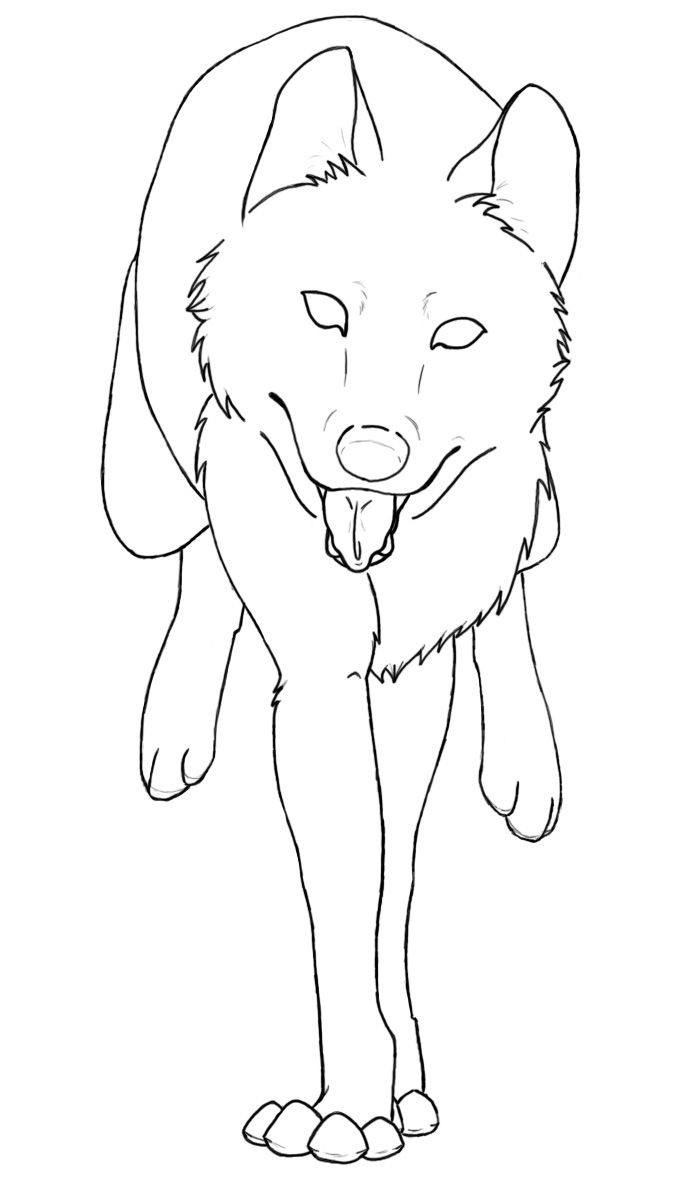 Coloring Page Wolves Animal Coloring Pages 17