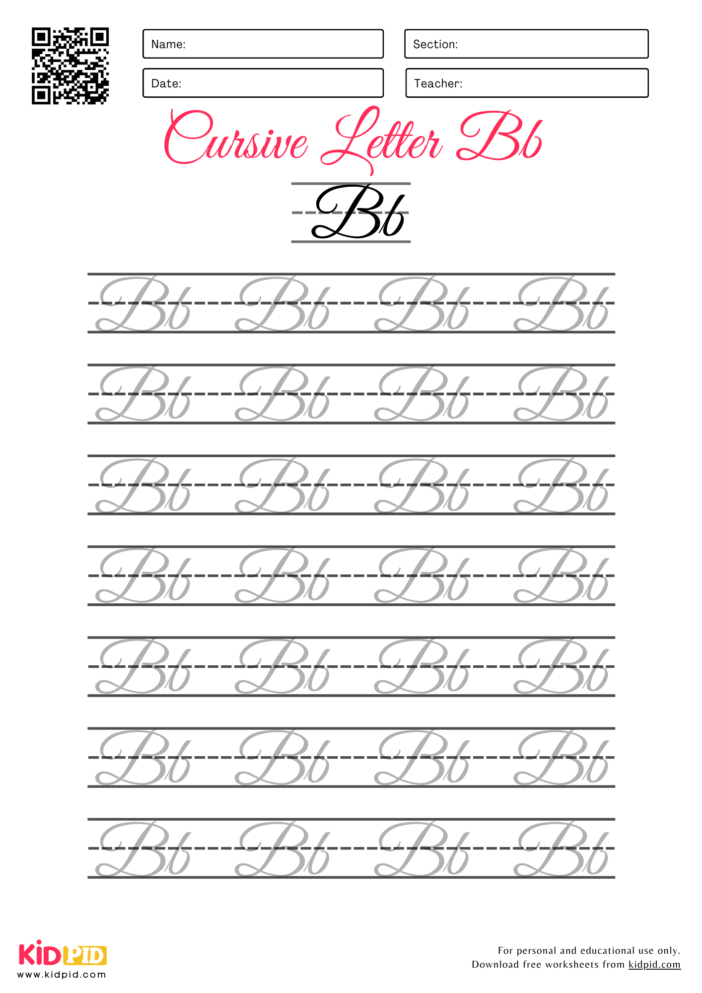 printable cursive alphabet worksheets