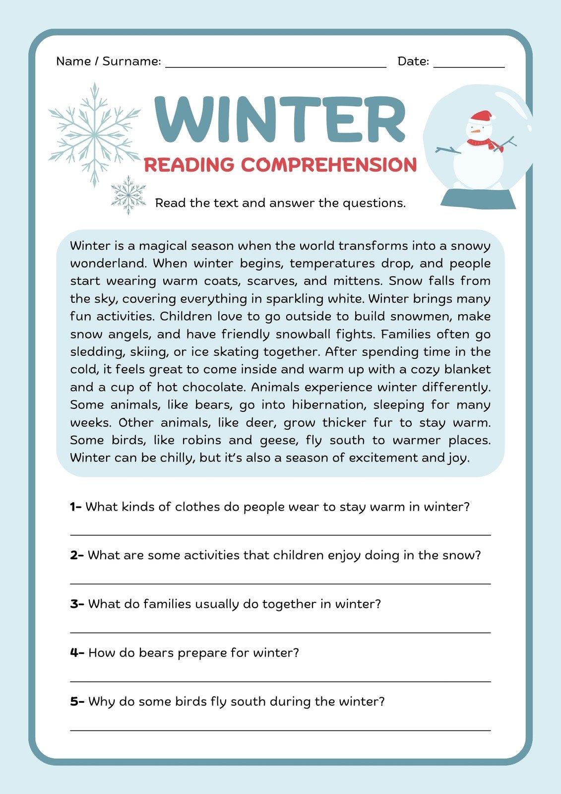 Customize 386 Reading Comprehension Worksheets Templates Online Canva