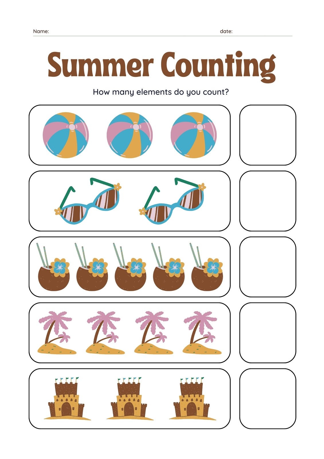 printable math kindergarten worksheets