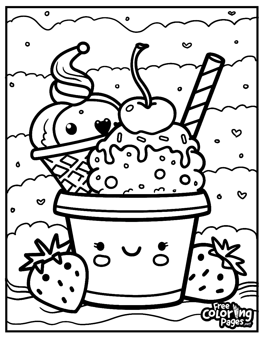 cute colouring in sheets