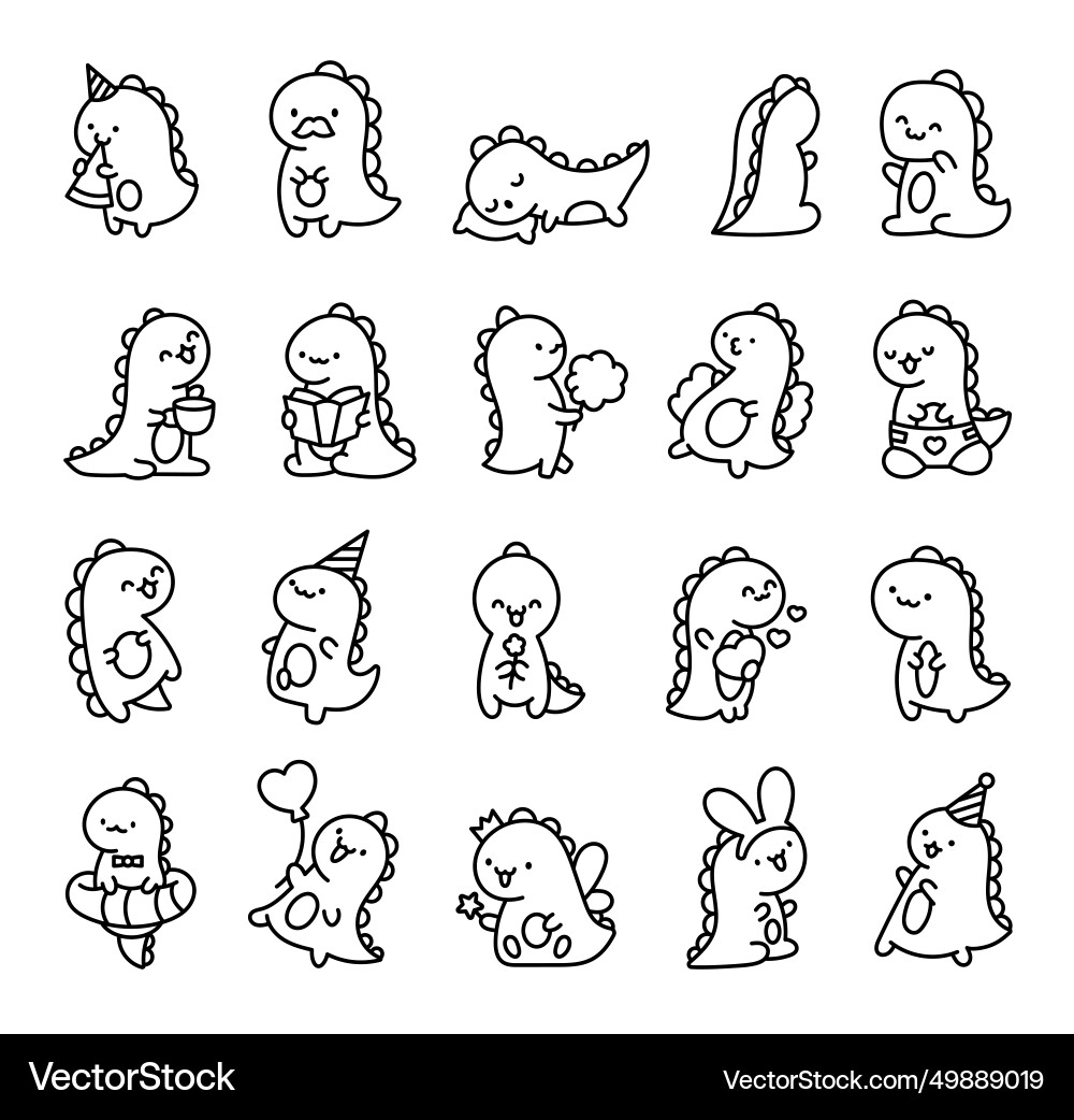 cute dinosaur coloring sheets