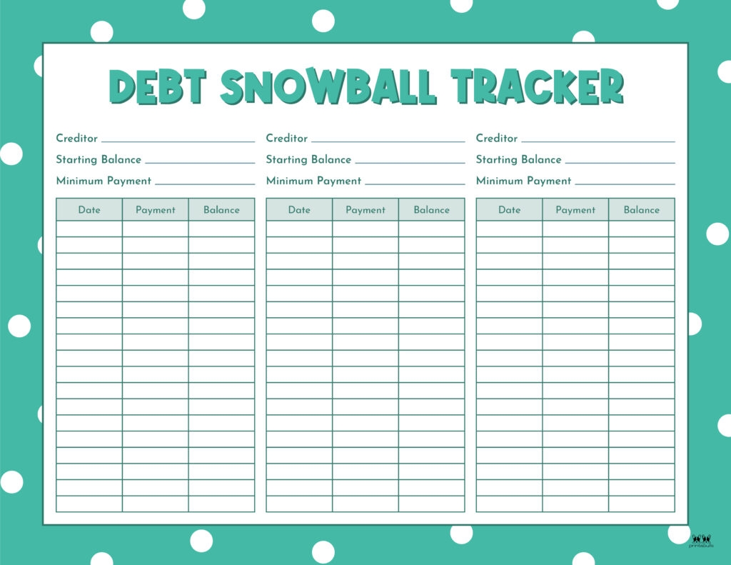 free debt snowball spreadsheet