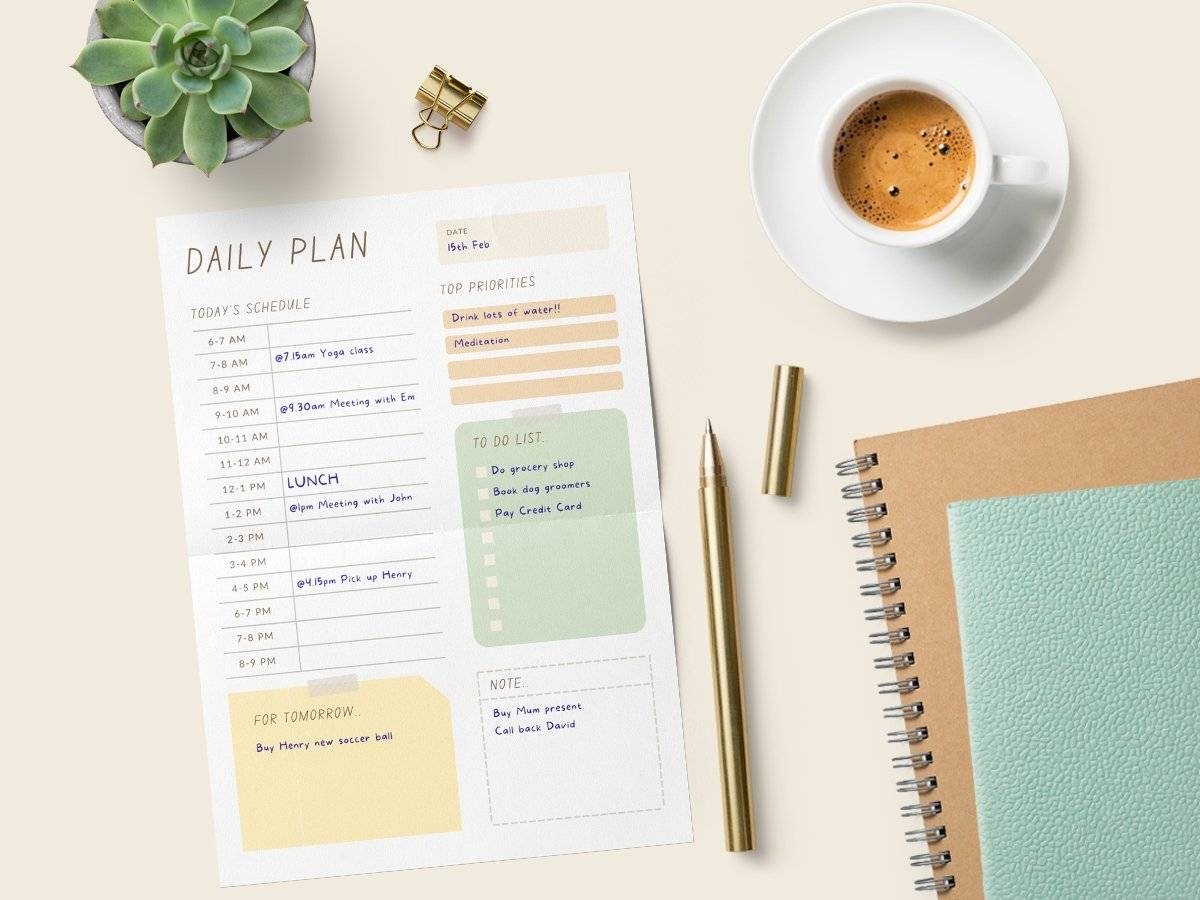 make your own planner