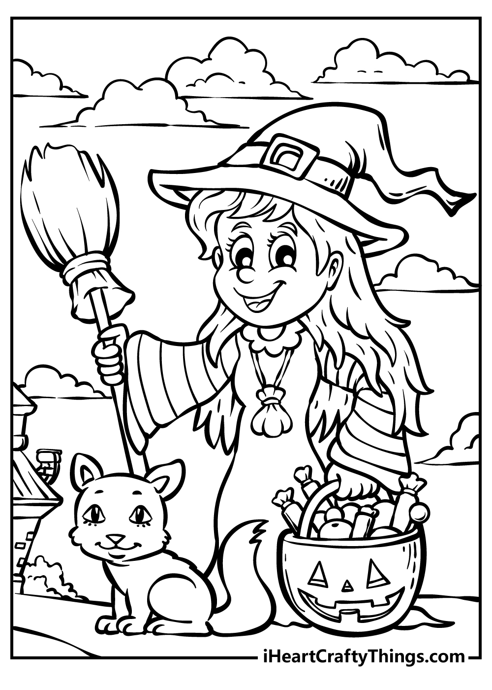 halloween printable coloring sheets