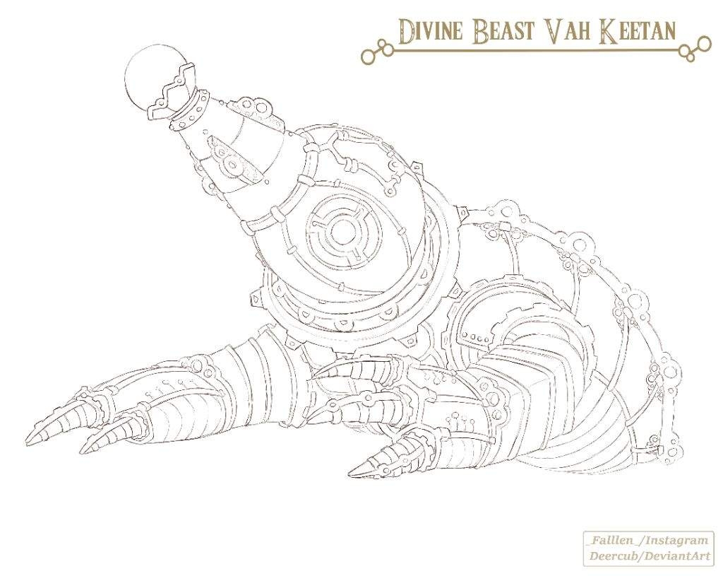 Divine Beast Vah Keetan for Kage Zelda Amino