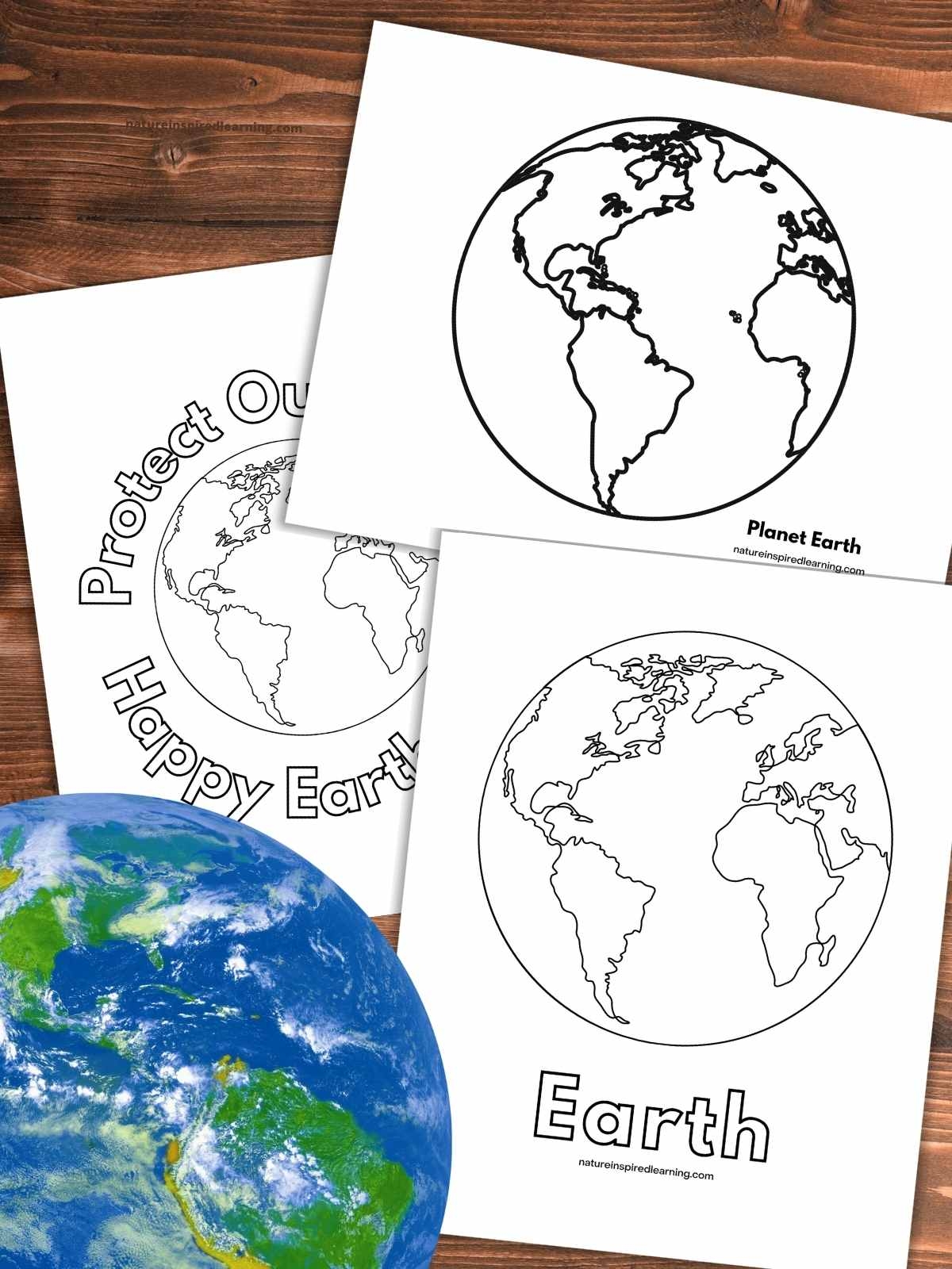 coloring page of planet earth coloring page of planet earth