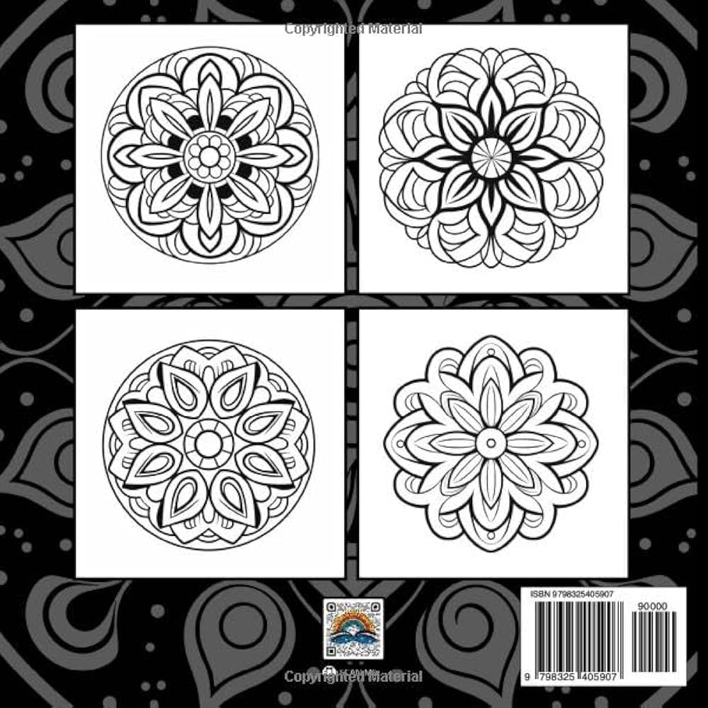 Easy Mandala Coloring Book 100 Simple Large Print Coloring Pages Of Mandalas Patterns For Kids Adults Seniors And Beginners Press Rainbow Learn Amazon de Books